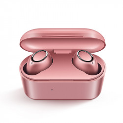 Ecouteurs binaural Bluetooth 5.0 sans fil etanches avec microphone...
