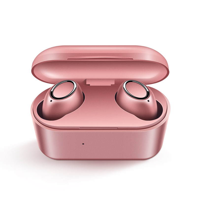 Ecouteurs binaural Bluetooth 5.0 sans fil etanches avec microphone...