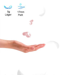 Ecouteurs binaural Bluetooth 5.0 sans fil etanches avec microphone...
