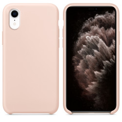 Coque SOFT TOUCH pour iPhone XR - Rose des sables