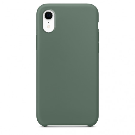 Coque SOFT TOUCH pour iPhone XR - Vert kaki
