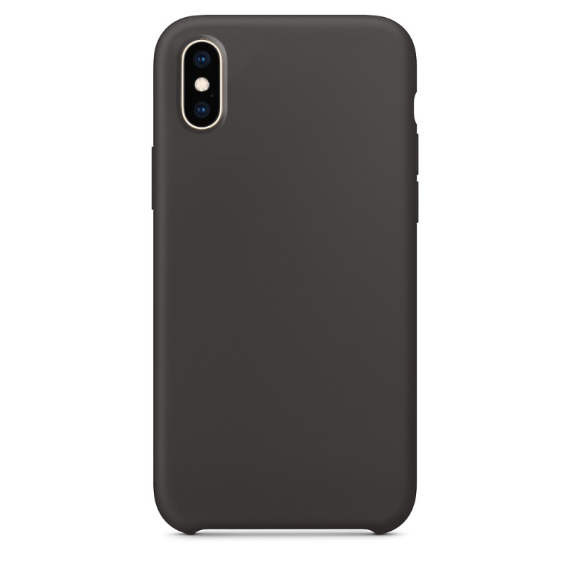 Coque SOFT TOUCH pour iPhone X/XS - Noir
