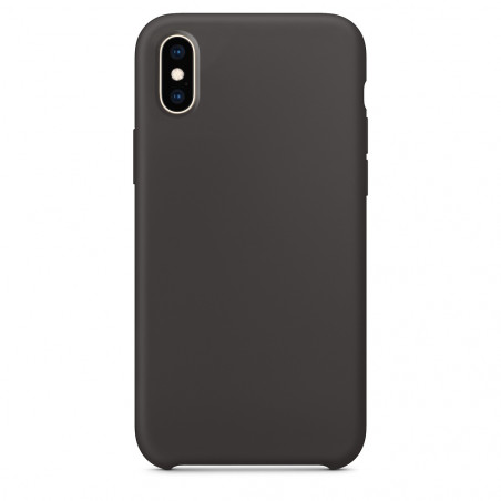 Coque SOFT TOUCH pour iPhone X/XS - Noir
