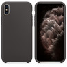 Coque SOFT TOUCH pour iPhone X/XS - Noir