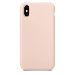 Coque SOFT TOUCH pour iPhone XS MAX - Rose des sables