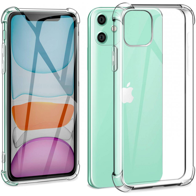 Coque TPU Gel transparente anti - chocs pour iPhone 11