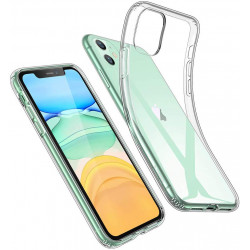 Coque TPU transparente & vitre avant en verre trempe pour iPhone 11