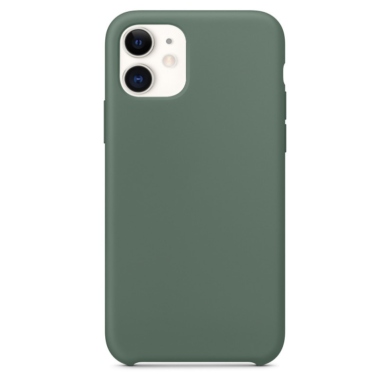 Coque SOFT TOUCH pour iPhone 11 - Vert kaki
