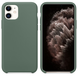 Coque SOFT TOUCH pour iPhone 11 - Vert kaki