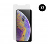 Lot de 3 vitres de protection en verre trempe pour iPhone 11 Pro