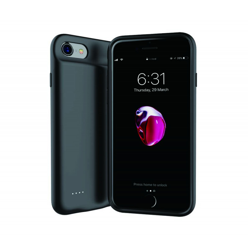 Coque batterie ultra slim avec banque de charge 5V pour iPhone...