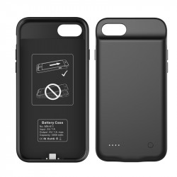 Coque batterie ultra slim avec banque de charge 5V pour iPhone...