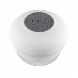 Enceinte Bluetooth etanche 3 watts - Blanc