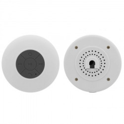 Enceinte Bluetooth etanche 3 watts - Blanc