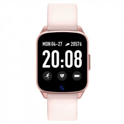 Montre Bluetooth 4.0 connectee avec frequence cardiaque - Rose des...