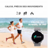 Montre Bluetooth connectee avec tracker dactivite et de frequence...