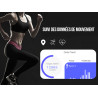 Montre Bluetooth connectee avec tracker dactivite et de frequence...