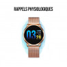 Montre Bluetooth connectee avec tracker dactivite et de frequence...