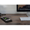 Tapis de charge sans fil de voiture Qi pour telephone portable...
