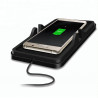 Tapis de charge sans fil de voiture Qi pour telephone portable...