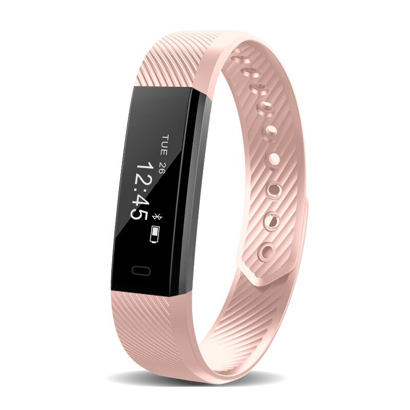 Bracelet connecte Bluetooth avec podometre, traker dactivite et...