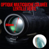 Telescope dexterieur avec lentille 40X60, boussole et trepied