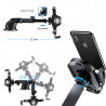 Support voiture ventouse de gravite avec roration 360 et bras depliant