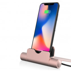 Station de chargement Lightning - Rose or