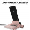 Station de chargement Lightning - Rose or