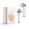 Ecouteurs stereo Bluetooth 5.0 sans fil avec appels binaual avec...