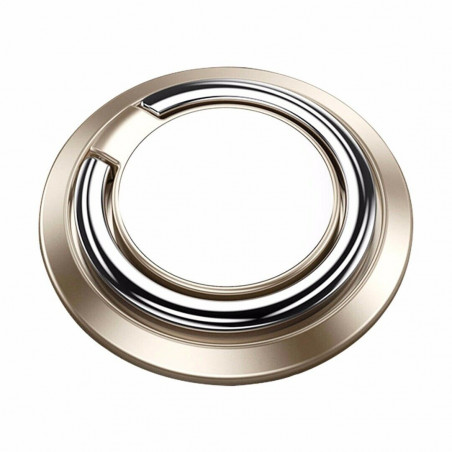 Support anneau universel ultra - fin en metal rotatif 360 - Or