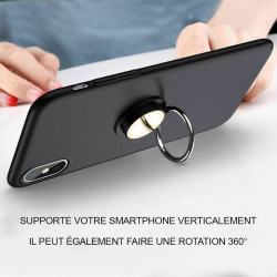 Support anneau universel ultra - fin en metal rotatif 360 - Or