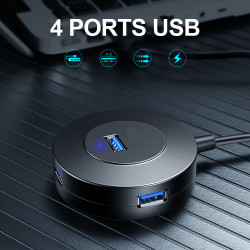 Hub USB a 4 entrees USB 2.0