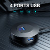 Hub USB a 4 entrees USB 2.0
