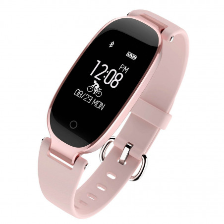 Bracelet Bluetooth connecte etanche S3 avec moniteur de frequence...