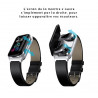 Bracelet Bluetooth connect 2 en 1 avec ecouteurs Bluetooth - Noir