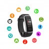 Bracelet Bluetooth connecte avec moniteur de frequence cardiaque...