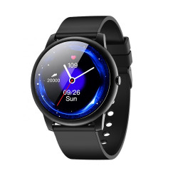 Montre Bluetooth connectee etanche avec tracer dactivite - Noir