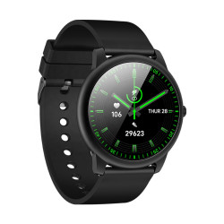 Montre Bluetooth connectee etanche avec tracer dactivite - Noir