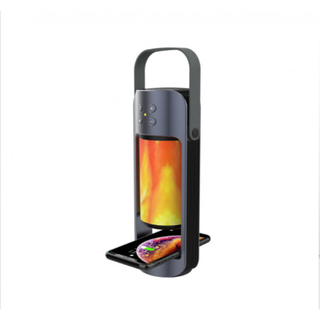 Lampe LED portablesdexterieur speaker Bluetooth avec 2 haut ...