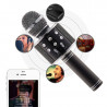Microphone karaoke Bluetooth - Noir