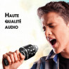 Microphone karaoke Bluetooth - Noir