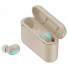 Ecouteurs binaural Bluetooth 5.0 sans fil etanches avec microphone...