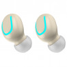 Ecouteurs binaural Bluetooth 5.0 sans fil etanches avec microphone...