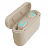 Ecouteurs binaural Bluetooth 5.0 sans fil etanches avec microphone...
