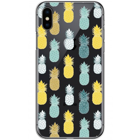 Coque LACOQUE'IN pour iPhone X/XS - Ananas