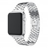 Bracelet en acier inoxydable compatible iWatch 38 mm/ 40 mm - Argent