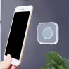 Lot de deux supports ventouse pour mobile reutilisable