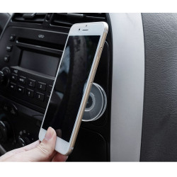 Lot de deux supports ventouse pour mobile reutilisable