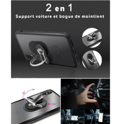 Anneau pliable pour mobile de rotation 360 avec fonction support...